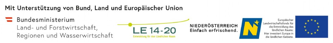 Mit Unterstützung von Bund, Land und Europäischer Union
